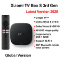 Xiaomi Mi TV Box S 3rd / 2nd Gen, Android Smart TV Box Media Player 4K UHD Google TV Dolby Vision HDR10+ Google Assistant
