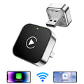 2 in1 Wireless CarPlay Adapter Android Auto AI Smart Box Car Intelligent Systems For VW Toyota Nissan Honda Ford Benz