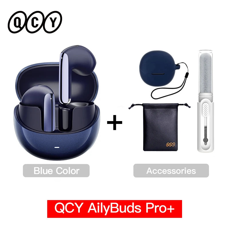 AilyBuds Pro+ ANC Wireless Earbuds Hi-Res Audio LDAC Bluetooth 5.3 6 Mic AI HD Calls Multipoint
