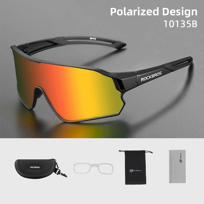Polarized Sport Sunglasses UV400 – Lightweight Cycling, Running & Outdoor Protection Glasses