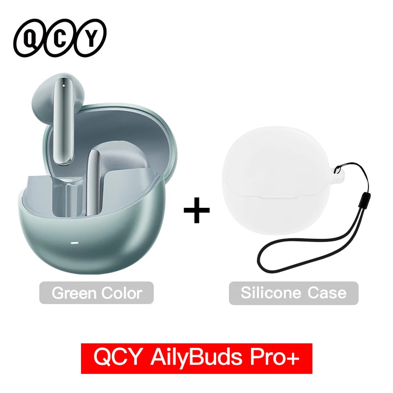 AilyBuds Pro+ ANC Wireless Earbuds Hi-Res Audio LDAC Bluetooth 5.3 6 Mic AI HD Calls Multipoint