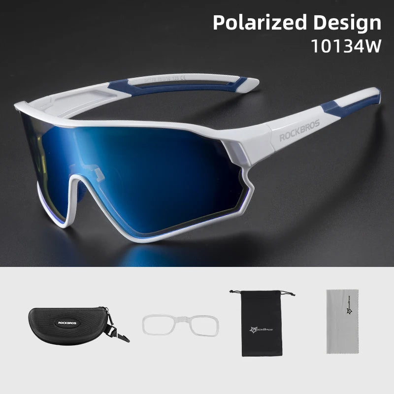 Polarized Sport Sunglasses UV400 – Lightweight Cycling, Running & Outdoor Protection Glasses