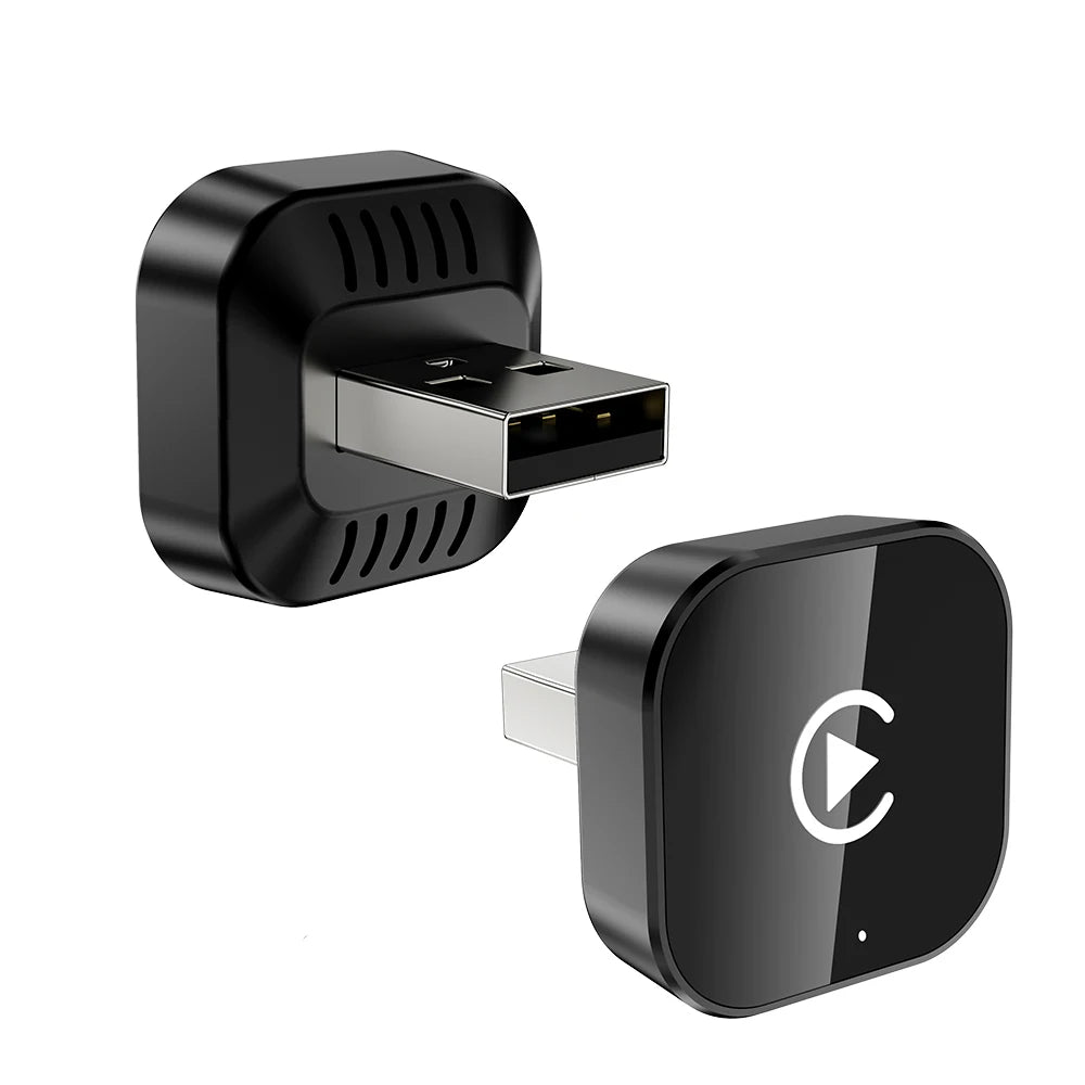 2 in1 Wireless CarPlay Adapter Android Auto AI Smart Box Car Intelligent Systems For VW Toyota Nissan Honda Ford Benz