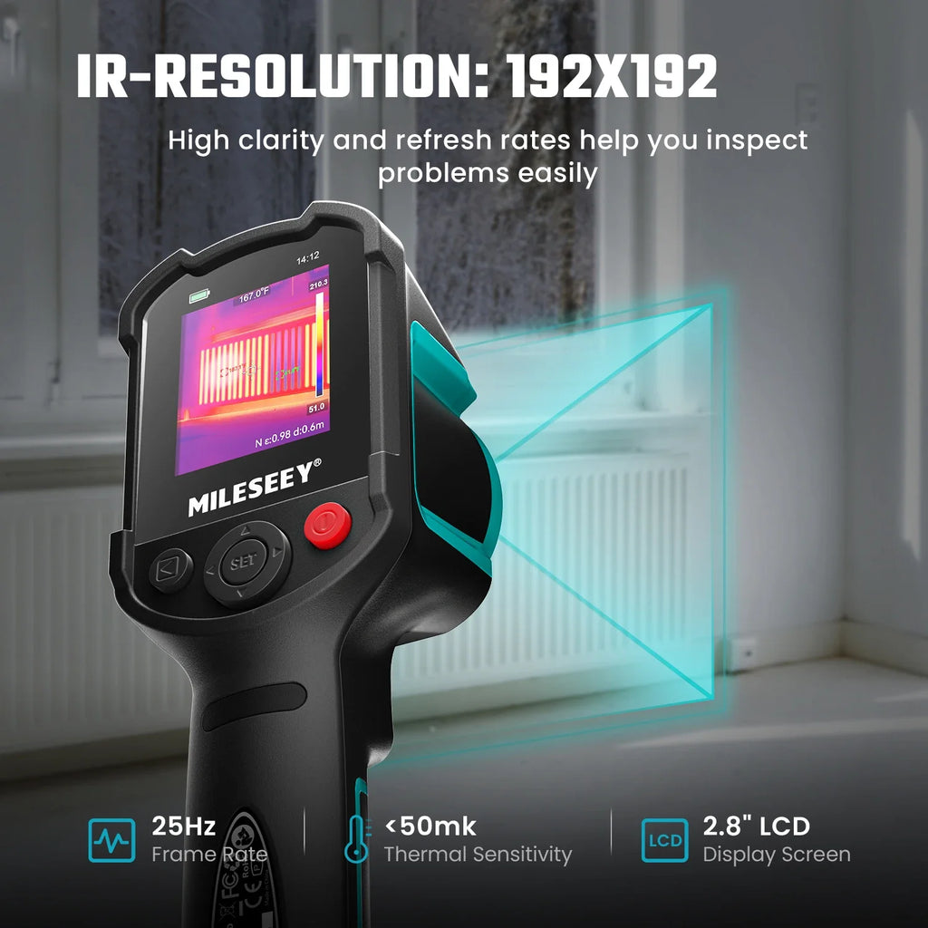 Portable Infrared Thermal Imager Camera for Leak Detection & Electronics Repair | High-Precision Thermal Imaging Device