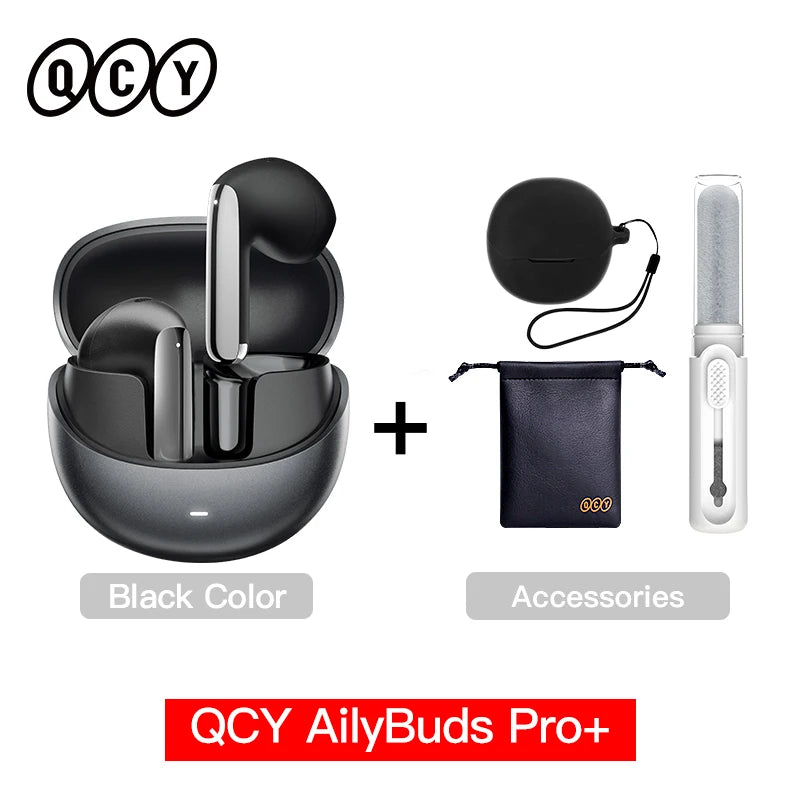 AilyBuds Pro+ ANC Wireless Earbuds Hi-Res Audio LDAC Bluetooth 5.3 6 Mic AI HD Calls Multipoint