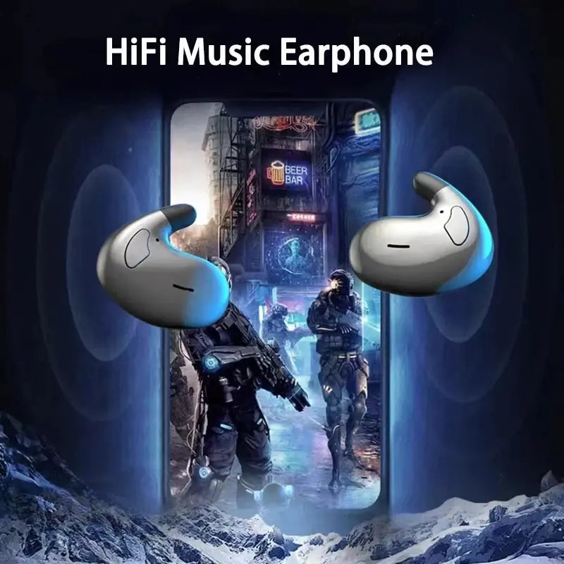 Xiaomi Invisible Sleep Earbuds Bluetooth 5.3 Wireless Headset | IPX5 Waterproof Earphones with Mic