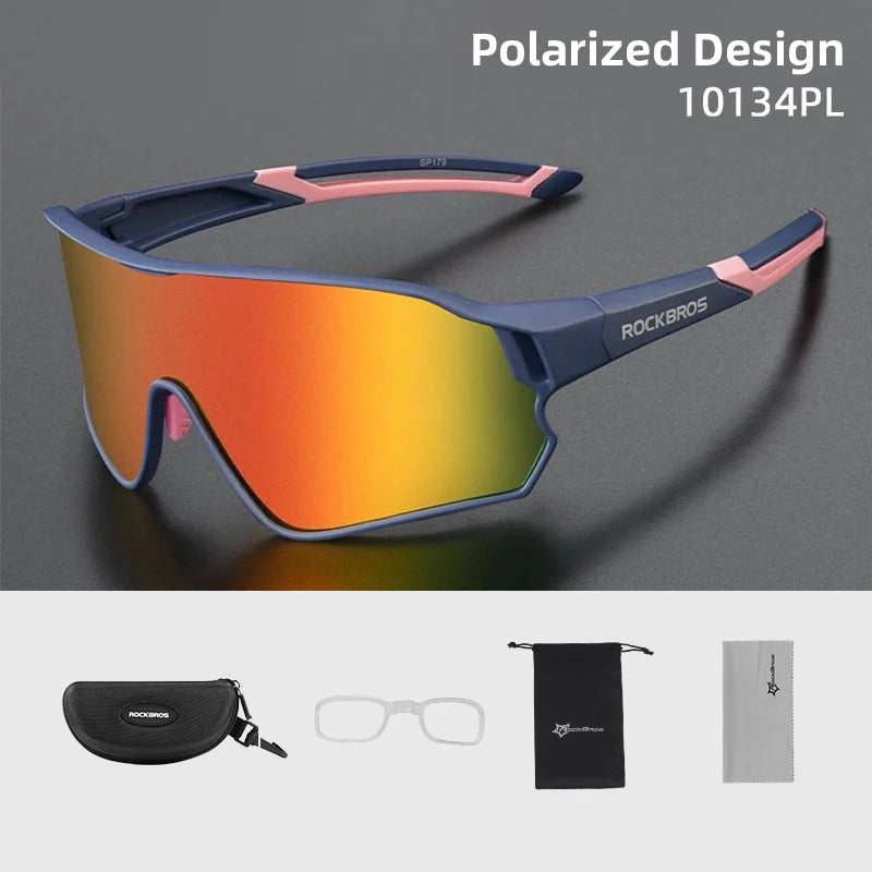 Polarized Sport Sunglasses UV400 – Lightweight Cycling, Running & Outdoor Protection Glasses