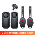 Anti-Theft Bicycle Alarm Wireless Vibration Remote Control Bike Motorbike Alarms Home Outdoor Security Protection