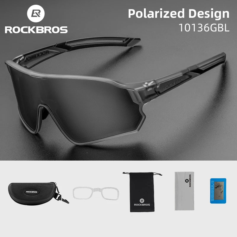 Polarized Sport Sunglasses UV400 – Lightweight Cycling, Running & Outdoor Protection Glasses