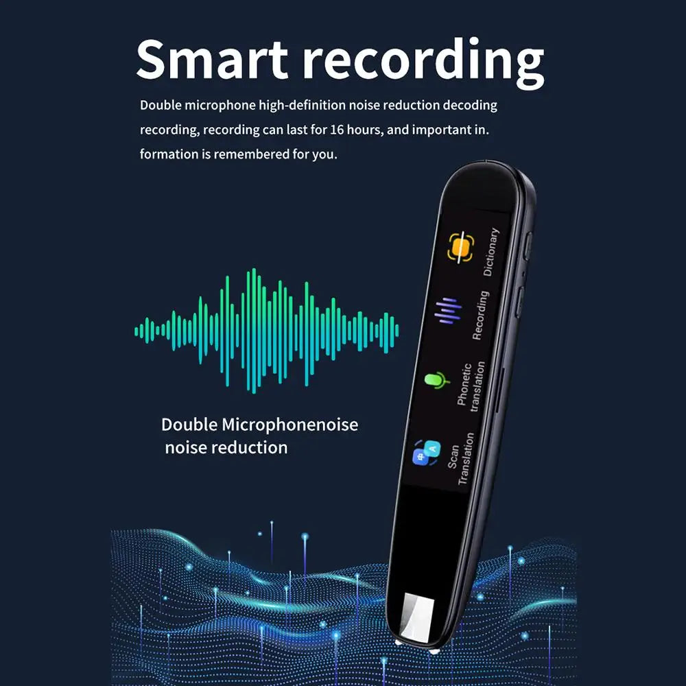 Offline Translation Pen Scanner with Dictionary & Point Reading Support for 123 Languages
