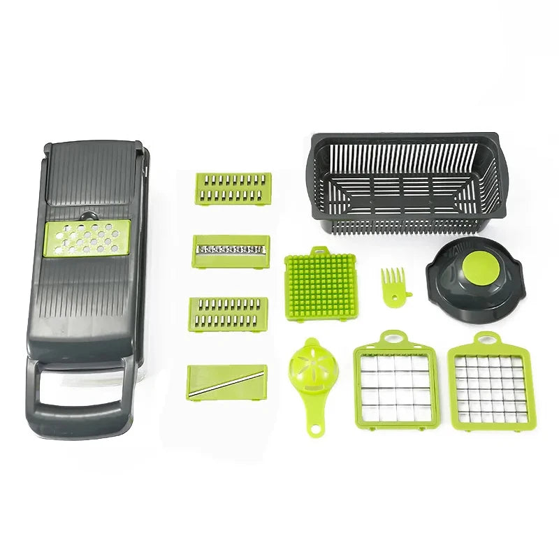 Multifunctional Vegetable Chopper Onion Chopper Handle Food Grate Food Chopper Kitchen Vegetable Slicer Dicer Cut