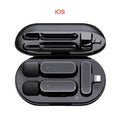 Wireless Lavalier Microphone with Charging Box Audio Video Noise Cancel Record Plug-and-Play Mic for IOS Android