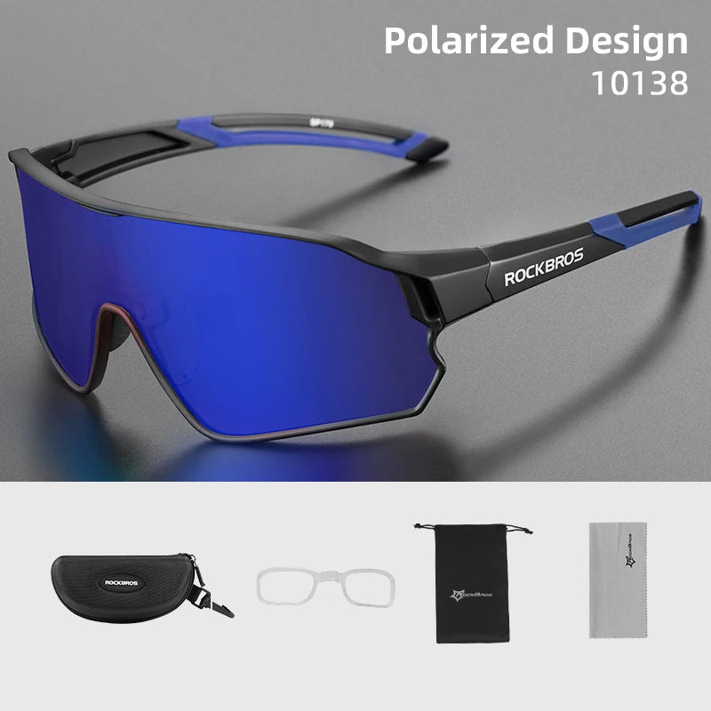 Polarized Sport Sunglasses UV400 – Lightweight Cycling, Running & Outdoor Protection Glasses