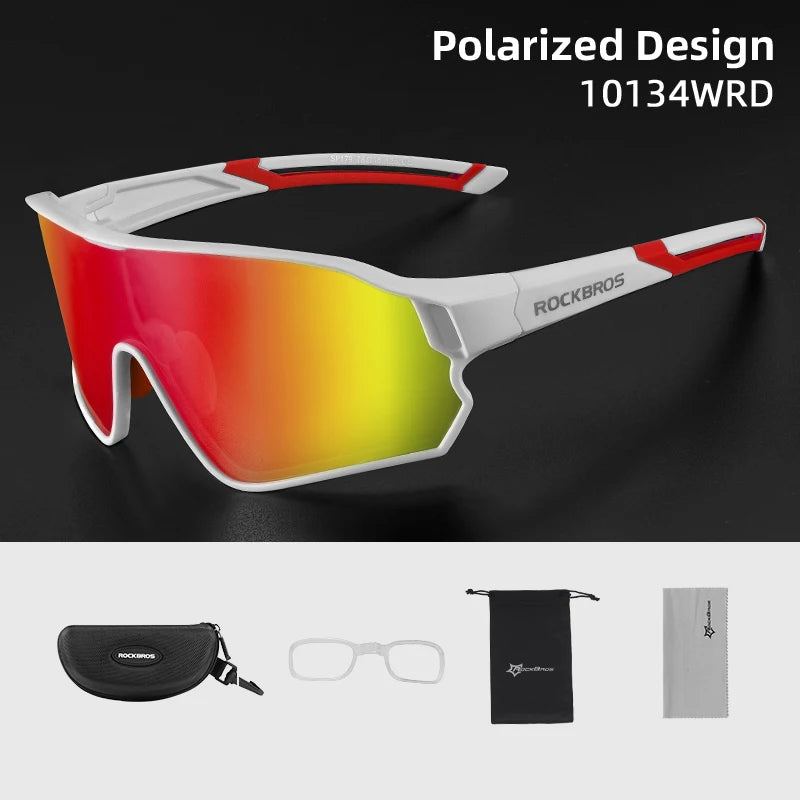 Polarized Sport Sunglasses UV400 – Lightweight Cycling, Running & Outdoor Protection Glasses