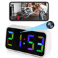 Security Clock Camera - Full HD 1080P Wireless Camera - WiFi Nanny Cam for Home Indoor Security