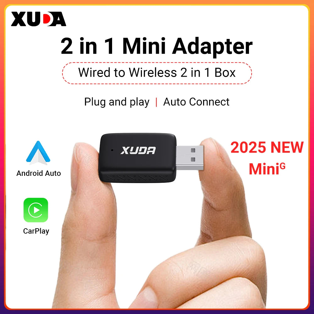 Wireless CarPlay Android Auto Wireless Adapter Smart Mini Box Plug And Play WiFi Fast Connect Universal For Nissan