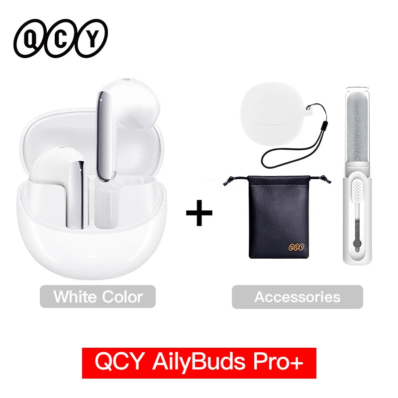 AilyBuds Pro+ ANC Wireless Earbuds Hi-Res Audio LDAC Bluetooth 5.3 6 Mic AI HD Calls Multipoint