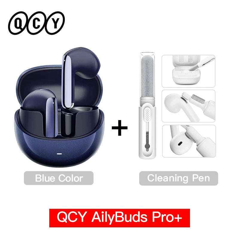 AilyBuds Pro+ ANC Wireless Earbuds Hi-Res Audio LDAC Bluetooth 5.3 6 Mic AI HD Calls Multipoint