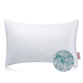 Strlinen Cooling Pillow Queen Size – Shredded Gel Memory Foam Pillow, Adjustable Support for Side, Back & Stomach Sleepers