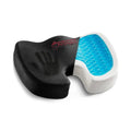 Strlinen Gel Seat Cushion – Memory Foam Coccyx & Tailbone Support, Cooling Office Chair & Car Seat Cushion