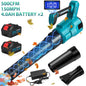 UNTIMATY 500 CFM Cordless Leaf Blower for Lawn Care 200 MPH Battery Leaf Blower Leaf Blower with 2 x 4.0Ah Battery, Brushless Motor, Charger, 3 Variable Speeds