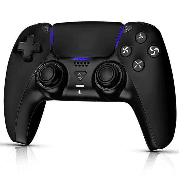 Wireless Controller Compatible for P5, Bluetooth 5.0 with 1000mAh Battery, Dual Vibration, 6-Axis Motion Control, USB-C Charging, Gamepad Compatible with P5/Windows PC