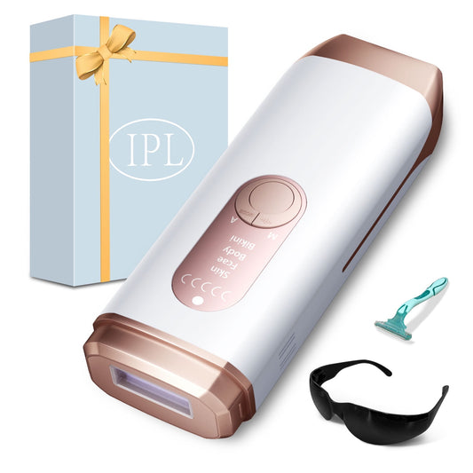 YOOVEE Laser Hair Removal Device IPL Hair Removal Permanent for Women Men at-Home, Painless Laser Hair Removal Whole Body Armpits Back Legs Arms Face Bikini Line