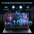 Ningmei NL100P 15.6 Inch Windows Laptop Intel N5095 16GB RAM 512GB SSD Space Gray