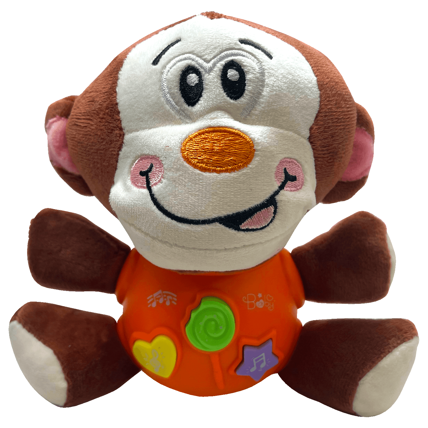Alder Educational Plush Toy for Baby, Lights & Learning Monkey Musical Plush Toy for Baby 0 to 36 Months