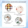 Beautifier Life Colorful Bath Bombs Gift Set Bubble Bath Kit with 6 Relaxing Scent for Unisex,12 Pcs