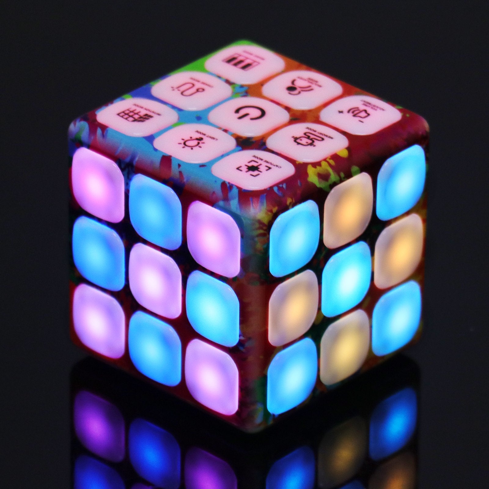 Blossom Cool Cubik LED Flashing Cube Memory Game - 5 Brain Memory Games for Kids And Children's Stress Relief And Full Entertainment