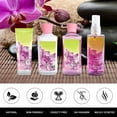 Vital Luxury Bath & Body Kit 4 Pcs,Pea Flower Scent Home Spa Set for Adult,with Hand Cream,Body Lotion,Shower Gel and Mist