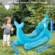 Intera Water Sprinkler for Kids, Large Inflatable Sprinklers for Yard, Big Outdoor Water Toys with Handles, Suitable for Kids, Adults, Backyard, Outside, Garden, Summer Water Party, Shark Design