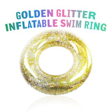 Sophia Tube Glitter Swim Pool Ring Float