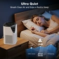 PRASKY Air Purifier for Home, Remove Smoke Dust Allergies, Cover 1076 Sq ft