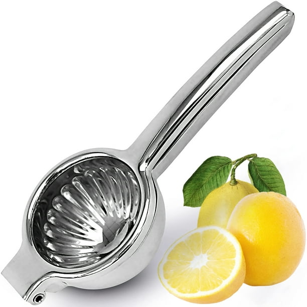 Gianna Upgraded New Stainless Steel Made Lemon Squeezer for Citrus Fruits with Manual Extractor