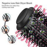 One Step Hair Dryer and Volumizer Hot Air Brush, 3 in 1 Hot Air Brush Comb for Fast Drying Unique Brush