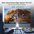 XGODY WA2 Native 1080P 320ANSI Smart Projector with Wifi and Bluetooth,Auto Focus for Camping/Gaming,White, 1 Count
