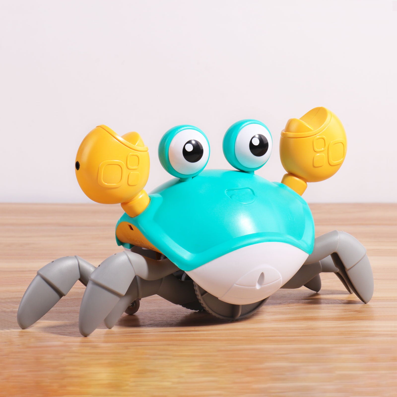 Hugo Sensory Crawling Crab For Little Kids 6-12 Years And Toddlers 0-6 Months Tummy Time and Encourage Learning Crawl - Ideal Birthday And Christmas Gift