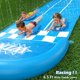 Lavinya Slip and Slide Porch Toy - Water Slide Slip And Slide for Adults & Kids 20ft Extra Long with Sprinkler 3 Bodyboards Backyard Games Splash Water Toys Outside Fun Play