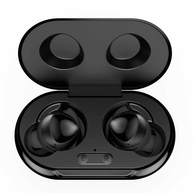UrbanX Street Buds Plus True Bluetooth Wireless Earbuds For Samsung Galaxy On5 Pro With Active Noise Cancelling (Charging Case Included) Black