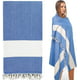 Die Caprie Turkish Towel 100% Cotton Peshtemal Sand Free Beach Towel Travel Camping Bath Sauna Beach Gym Pool Yoga Blanket Gift Quick Dry Towels (Beach Towel, Blue)