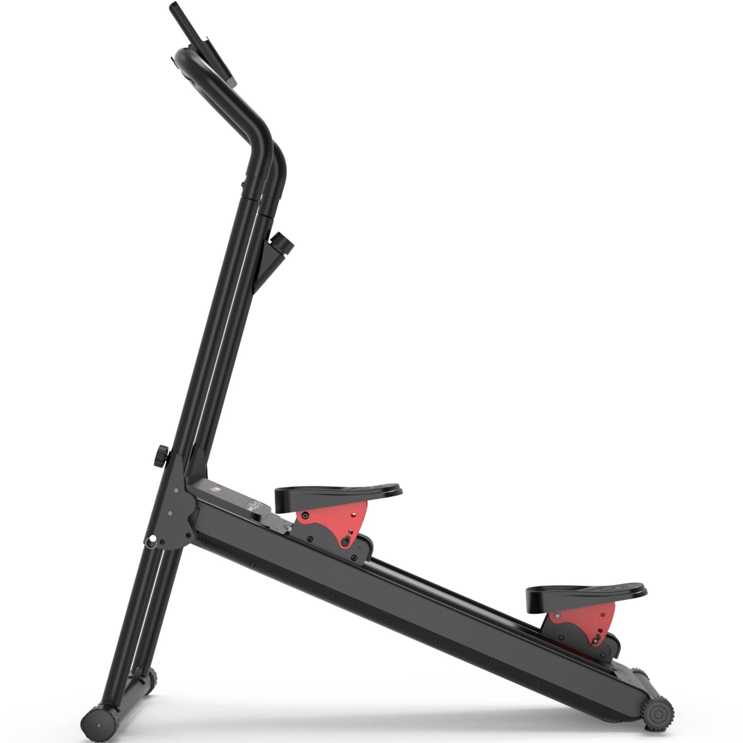 Magnetic Stair Stepper Machine with Level-Free Resistance Control, Cardio Climber for Home Gym, Compact Vertical Stepping with 8-Type Data Display, Tablet Holder, 2 Incline Levels, Transport Wheels