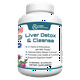 Hybrid Nutraceuticals Liver Cleanse Detox & Repair - Silymarin Milk Thistle, Zinc, Beetroot, Artichoke Extract, Dandelion Root, Grape Seed, - 60 Capsules