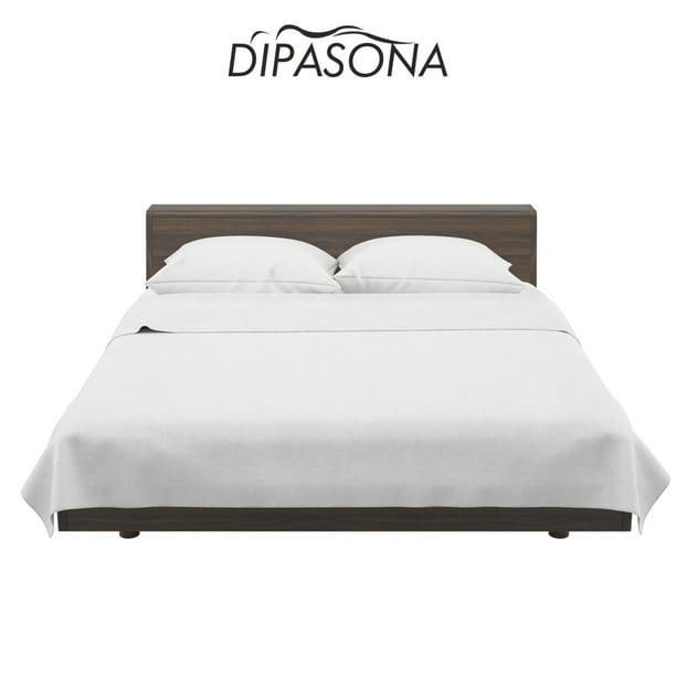 Lussona Exclusive 1000 Thread Count 100% Egyptian Cotton Sheets, Breathable Bedding for Queen Bed Sheets & Pillowcases, 21" Inches Deep Pockets,(White)