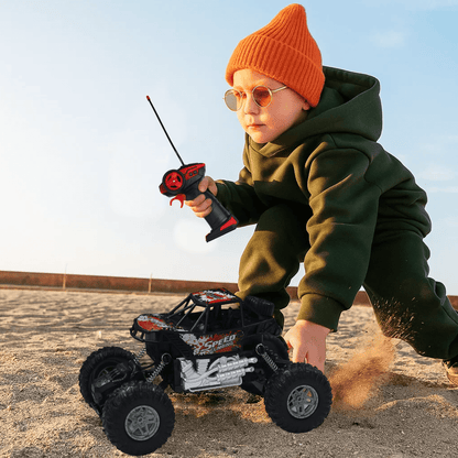 Remote Control Car, Rc Cars for Boys Age 6-8, 1:20 Scale off Road Car Toy with Rechargeable Batteries, Remote Control Monster Truck, Red