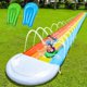 Terra Best Outdoor Water Slides for Kids and Adults - 20 Ft Rainbow Slip and Slide Outside with 2 Water Bodyboards Outside Water Toys Slip and Slides for Kids Backyard - Summer Water Play