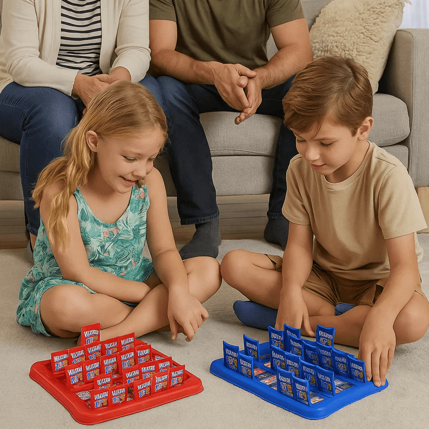 Board Games for Kids 4+, Kids Games for 2 Players, Guessing Game for Indoor & Outdoor Fun, Family Game Interactive Toy