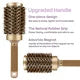 Round Hair Brush Nano Thermal Ceramic & Ionic Tech Wet Brush Pro