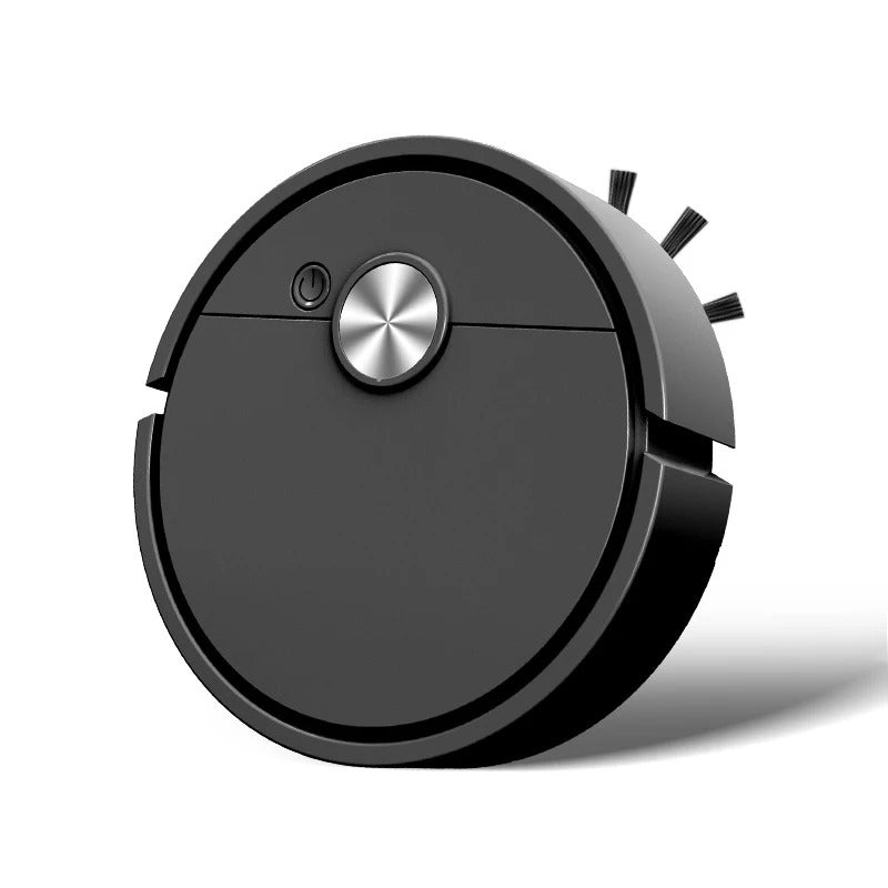 EvoFine 2026 Smart Sweeping Robot – 5-in-1 Automatic Vacuum & Mop, USB Rechargeable Floor Cleaner